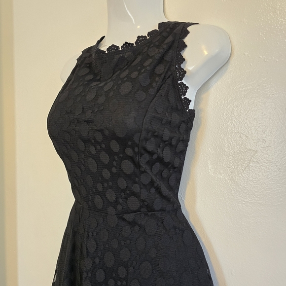 Lily Rose - Black Fit & Flare Mini Dress - Picture 4 of 15